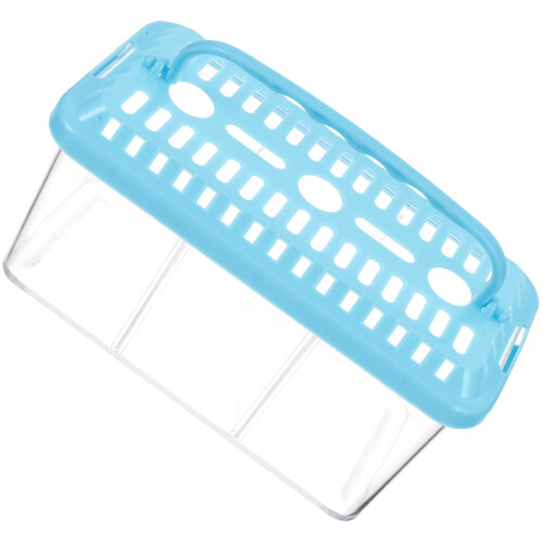 Transparent Sky-Blue Isolation Box For Fish Tank Accessories