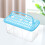 Transparent Sky-Blue Isolation Box For Fish Tank Accessories 8