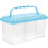 Transparent Sky-Blue Isolation Box For Fish Tank Accessories 9