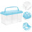 Transparent Sky-Blue Isolation Box For Fish Tank Accessories 5