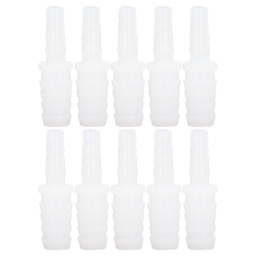 10Pcs Schlauch Fitting PE Rohr Stecker Barb