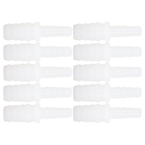 10Pcs Schlauch Fitting PE Rohr Stecker Barb 2