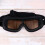 Vinter Ridglas Goggles Skidåkning Snowboard Svart Båg Lins 7