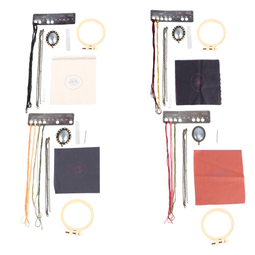 4 Set Djys Anhängare Gräs Halsband