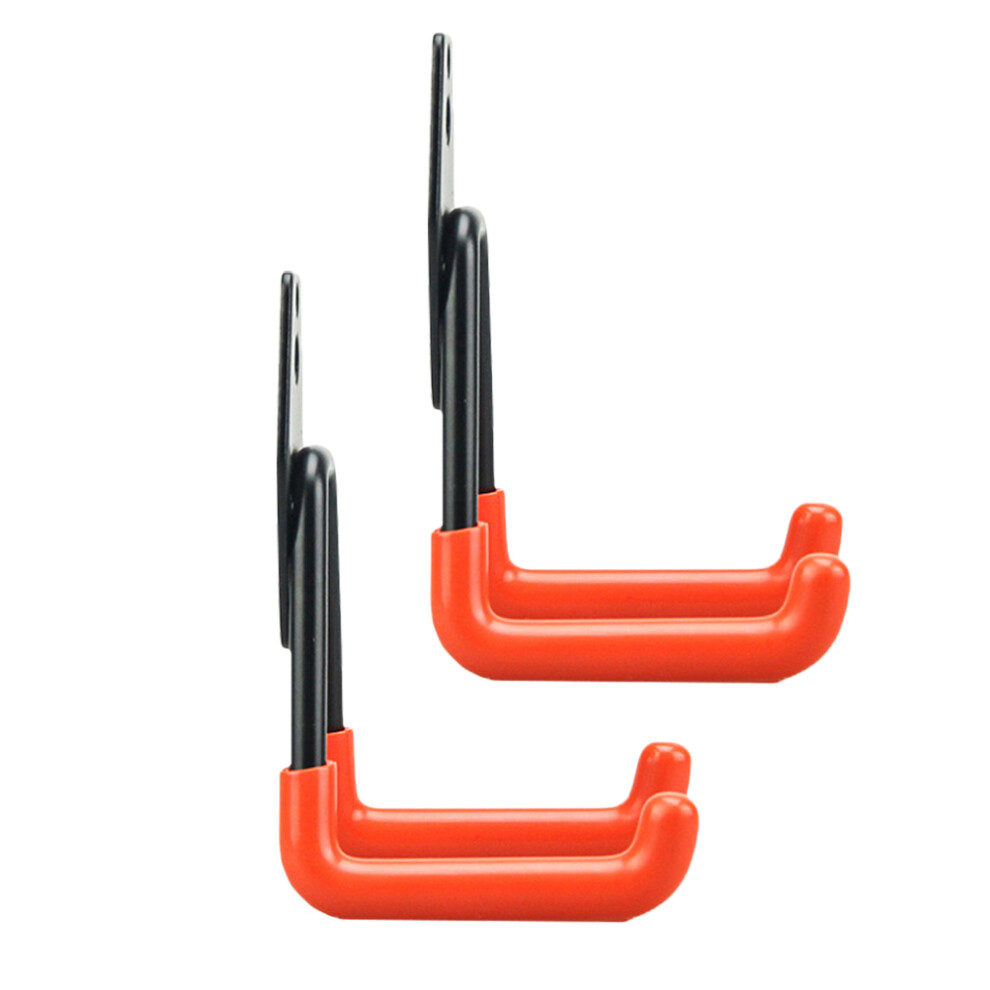Worgeous 2 Pcs Garage Storage Hangers Warehouse Hooks J Hanging Rack 3391286799397