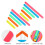 30Pcs Geometriska För Barn Montessori Matematikmaterial Klassrum 8