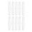 10Pcs Kunststoff Schlauch Barb Fitting Gerade 1