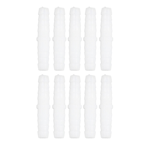 10Pcs Kunststoff Schlauch Barb Fitting Gerade