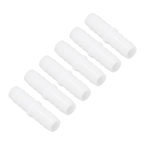 10Pcs Kunststoff Schlauch Barb Fitting Gerade 2