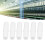 10Pcs Kunststoff Schlauch Barb Fitting Gerade 11