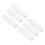 10Pcs Kunststoff Schlauch Barb Fitting Gerade 4