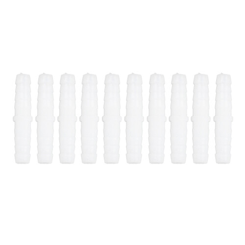 10Pcs Kunststoff Schlauch Barb Fitting Gerade 1