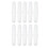 10Pcs Kunststoff Schlauch Barb Fitting Gerade 4