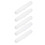 10Pcs Kunststoff Schlauch Barb Fitting Gerade 10