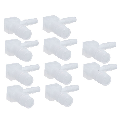 10PCS Kunststoff Schlauch Gelenke Barb Minderer 2