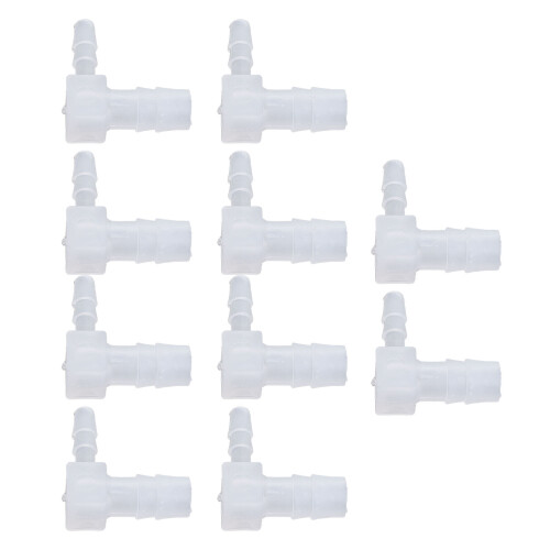 10PCS Kunststoff Schlauch Gelenke Barb Minderer 1
