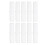 10Pcs Kunststoff Schlauch Barb Fitting Gerade 1