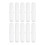 10Pcs Kunststoff Schlauch Barb Fitting Gerade 2