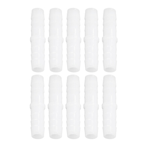 10Pcs Kunststoff Schlauch Barb Fitting Gerade 1