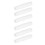 10Pcs Kunststoff Schlauch Barb Fitting Gerade 5
