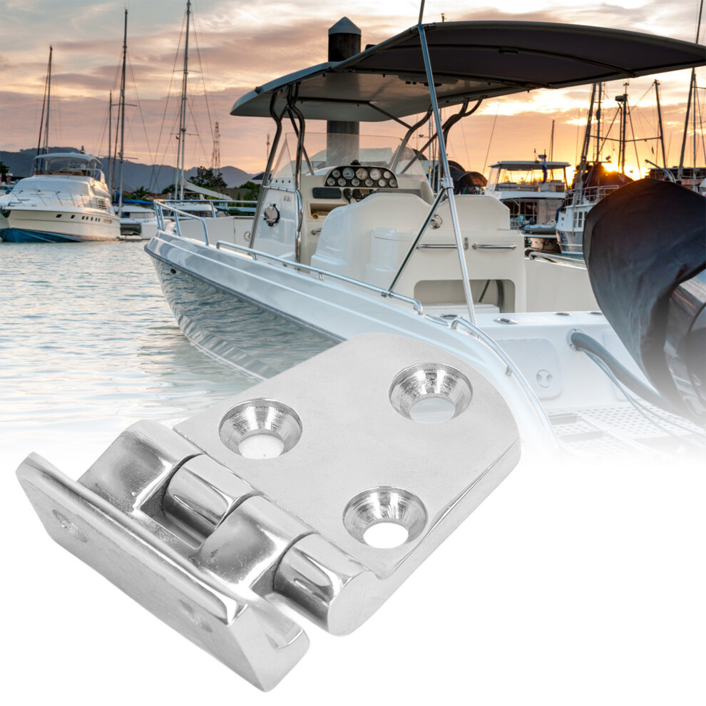 316 Stainless Steel Boat Hinge 38X54mm Heavy Duty Bend For Rv Yacht 8491356726164