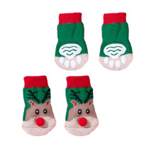 Chaussettes de protection pour chien en plein air, chaussures-M