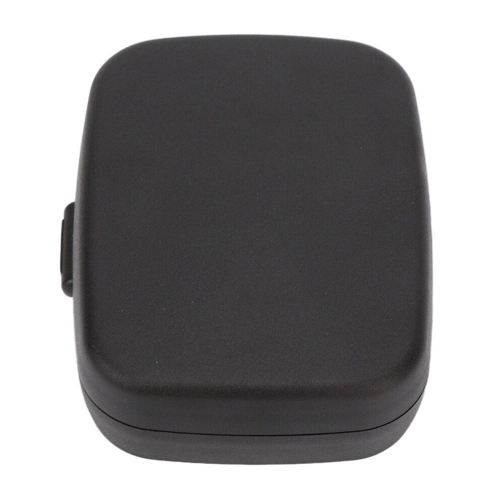 Black Sturdy Hearing Aid Case Portable & Protective For All Brands