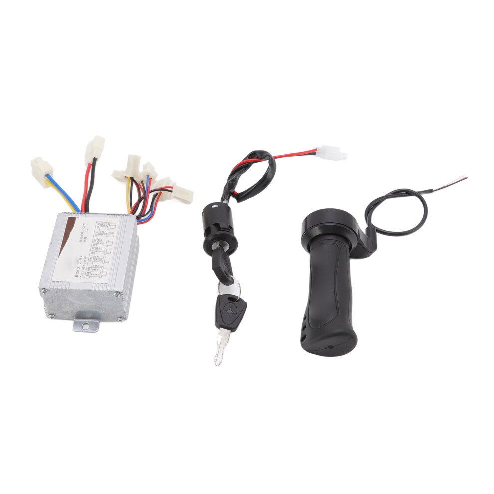 36V 500W Brush Motor Speed Controller With Throttle For Bike And Scooter 8761356727387