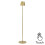 Litecraft Elowen Rechargeable Floor Lamp - Gold 1