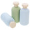 1 set navulbare reisbottels 200 ml shampoo, conditioner, lotion 11
