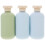 1 set navulbare reisbottels 200 ml shampoo, conditioner, lotion 9