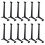 20 pcs adjustable plant branch pullers modeling tools 11