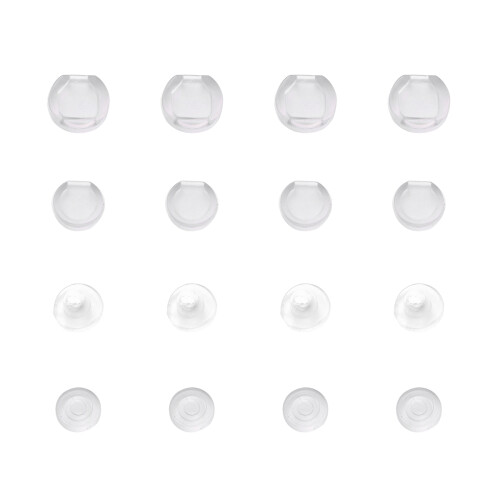 80Pcs Öronklips Tillbehör Hatt C Gröna