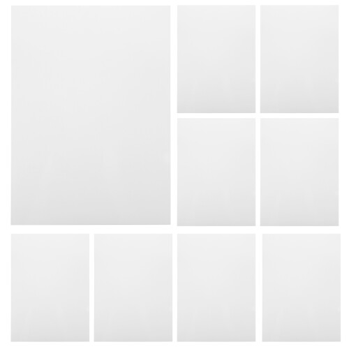 10Pcs Pvc Plattor För Ljusbox Belysningsgel 1