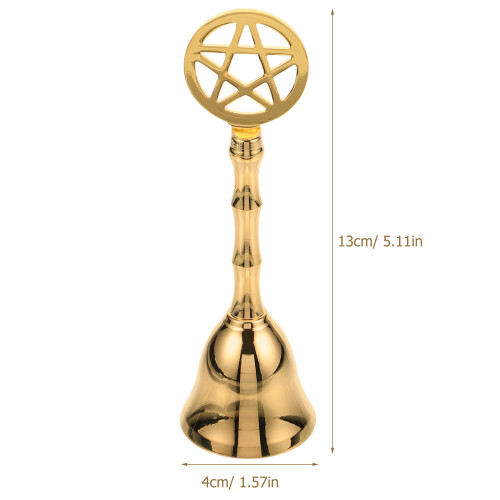 Divination Handheld Bell For Ritual Restaurant Tarot Service 1