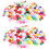 2000Pcs 8Mm Färgglada Plushbollar För Barn Elastiska Diy Tillbehör 11