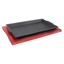 1 Stygnfri Stekplåt, Grillplåt, Teppanyaki, Ugnsform
