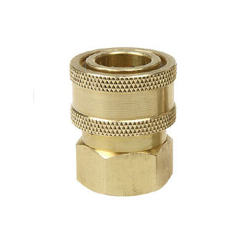 Solid Brass Snabbkopplingssats 3/8" Högtryck För Bilvattenrengöring 1