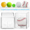 Baseboll Förvaringslåda Transparent Skyddande Hållare 3