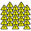 25 waarschuwingssticker voltage schokgevaar 8