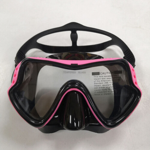 Simglasögon Dykglasögon Bälte Andningsrör Snorkling (Rosa) 2
