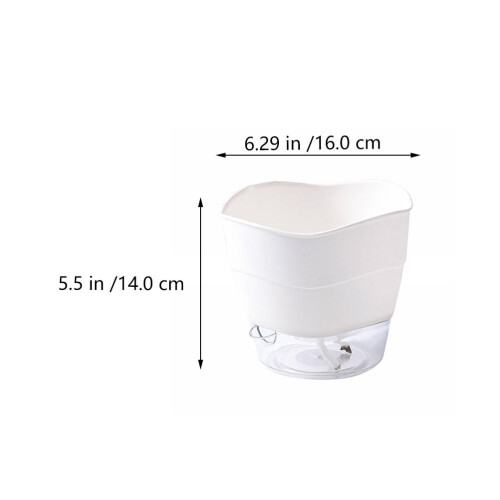 2St Zelfwaterende Plastic Wit Voor En Vissen 1