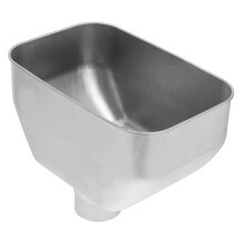 Stainless Steel Nedloppsbrunnsfogar Fästtratt Adapter För Takavlopp