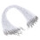 100Pcs Elastiska Rep För Hattar, Kläder, Fästning, Diy Mask 10