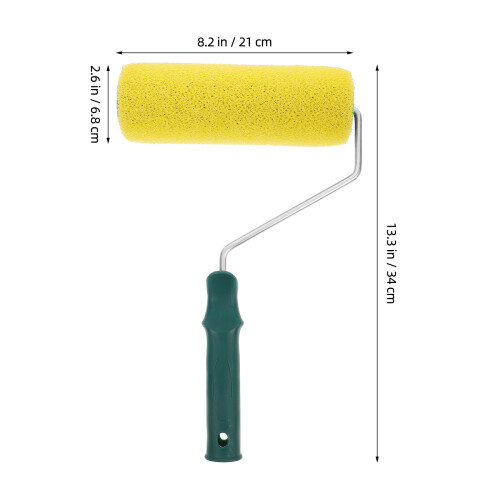 strukturierte farbrolle für decken, ölfarbenrolle mit textur-effekten 2