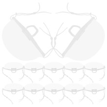 20Pcs Kockmask Antikondens Näsa Munskydd Restaurang