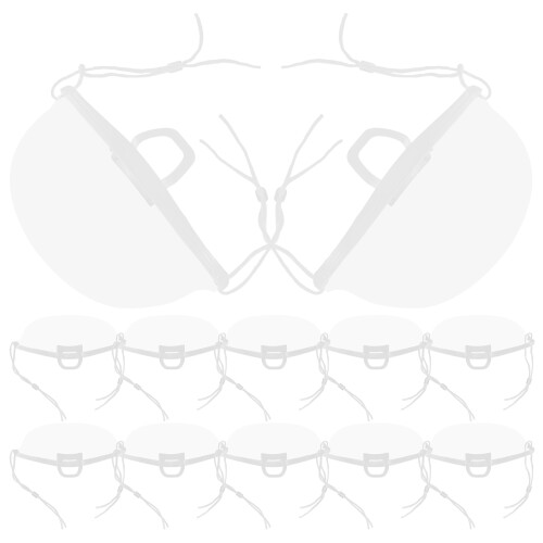 20Pcs Kockmask Antikondens Näsa Munskydd Restaurang