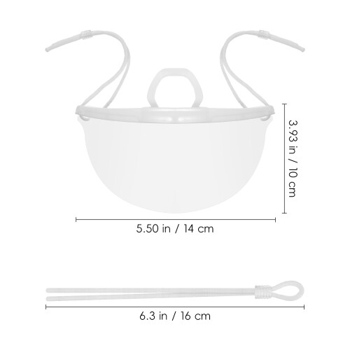 20Pcs Kockmask Antikondens Näsa Munskydd Restaurang 1