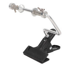 Aluminiumlegierung Angelknotenwickler mit Klemme, verstellbarer Spulautomat, 190g