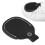 Recurve Bow Limb Protector Black Leather Pad for Archery with Snap Button 15